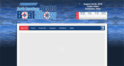 Desktop Screenshot of cedarpointboatshow.com